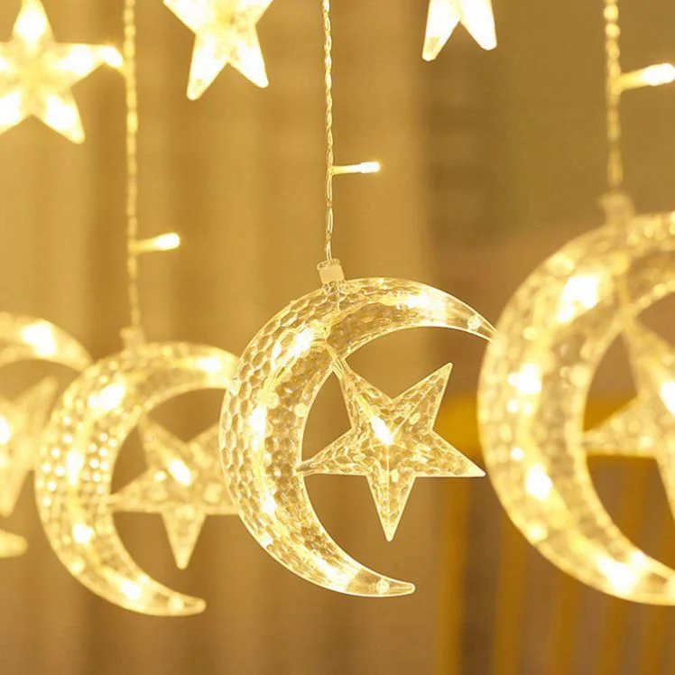 Ramadan Decoration Lighting LED Curtain Light for Home Holiday
