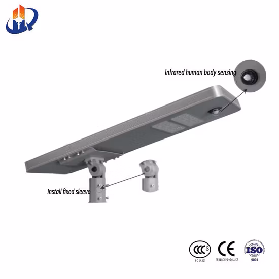 High Brightness 80W LED 100W PV All in One Integrated Solar Powered LED Street Light (SNSTY-280)