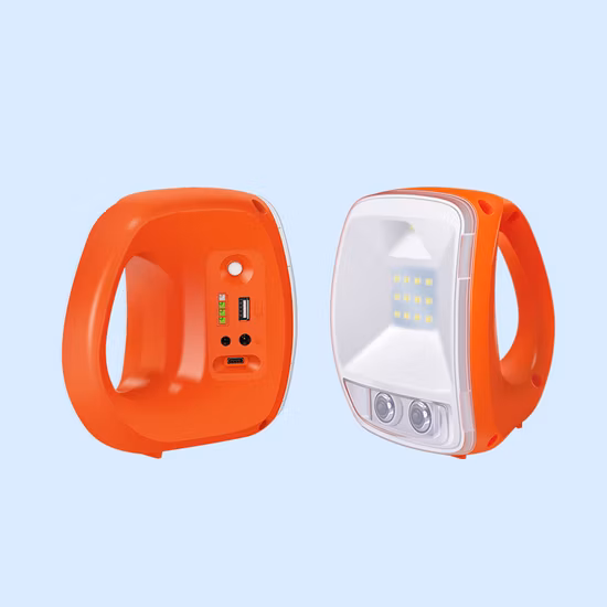 Portable LED Solar Lantern with USB Charger Cable and Reading Light (P7)